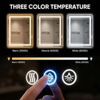 Antok 36"x 48" LED Bathroom Mirror - Image 5