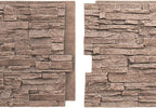 EverStone Canyon Ridge Faux Stone Panel, 45 3/4"W x 24 1/2"H x 1 1/4"D - Image 8