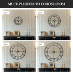 Cuspin 36 Inch Extra Large Wall Clock, Silent Non Ticking Battery Operated - Image 5