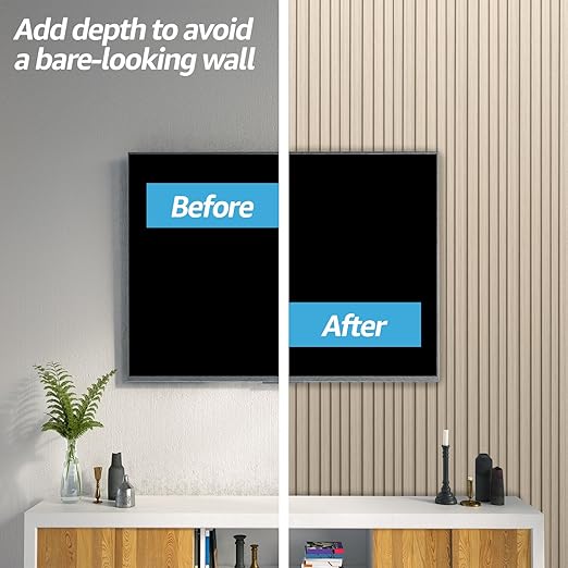Art3d WPC Slat Wall Panels, Living Room - Image 4