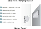 Better Bevel Frameless Square Mirror - Image 8