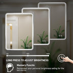 24x36 Inch LED Bathroom Mirror - Image 4