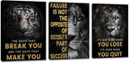 Motivational Wall Decor Art Inspirational Canvas Poster Print Inspiring Quotes by Kuiluuye