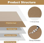 KASARO 3D Faux Stone Wall Panels, Modified Clay Material, Accent - Image 3