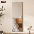 Kosmonia 71x28 Frameless Full Length Silver Coating Mirror w/Distortion Free - Image 3
