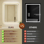 36x48 Inch LED Bathroom Mirror - Image 7