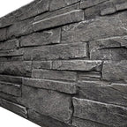 EverStone Acadia Ledge Faux Stone Panel, Graphite Color - Image 7