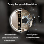 LED Bathroom Mirror 42 Inch Round Bathroom Mirror - Image 5