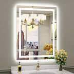Briivue 28x36 Inch LED Bathroom Mirror by Briivuemodernmirrors