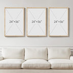 Large Vintage Framed Botanical Wall Art - Image 3