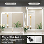 24x36 Inch LED Bathroom Mirror - Image 6