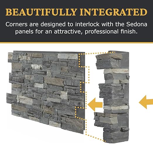 AZ Faux High-Density Polyurethane Faux Stone Interlocking Outside Corner - Image 7
