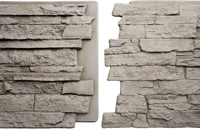 EverStone Acadia Ledge Faux Stone Panel, Desert Sand Color - Image 10