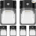 30W LED Wall Pack Light with Dusk to Dawn Sensor, 5000K Daylight, 120Vac Led by JC-LGL