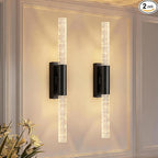 camuucci Battery Operated Wall Sconces Set of 2 Rechargeable Battery Powered by CAMUUCCIWALLSCONCES