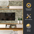 AZ Faux High-Density Polyurethane Faux Stone Wall Covering Panels - Image 5