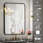 20x28 Inch LED Bathroom Mirror - Image 3