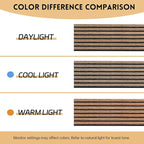 2 Pack Wood Panels for Wall, 106.3" × 11" Wood Slat Acoustic Panels for Wall - Image 7