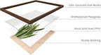 HAUS AND HUES Plant Photo Set of 4-16x20 Framed Walnut - Image 2