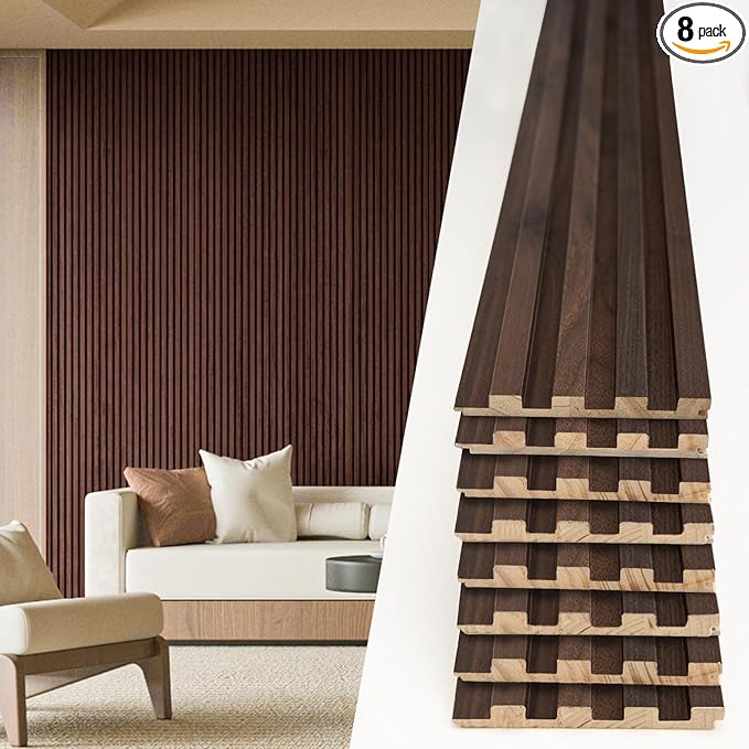 Art3d Slat Wood Wall Paneling by Art3d