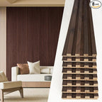Art3d Slat Wood Wall Paneling by Art3d
