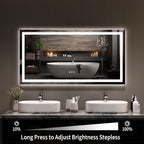 GarveeHome 50x26 LED Bathroom Mirror - Image 5