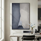 Extra Large Framed Neutral Abstract Wall Art - Image 5