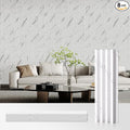 OUZUGIE WPC Acoustic Slat Wall Paneling, Living Room, TV Background, Study Room by OUZUGIE