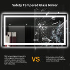 LOAAO 60X36 LED Bathroom Mirror - Image 8