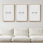 Framed Large Matisse Wall Art for Living Room, 3 Piece Vintage Sage Green - Image 5