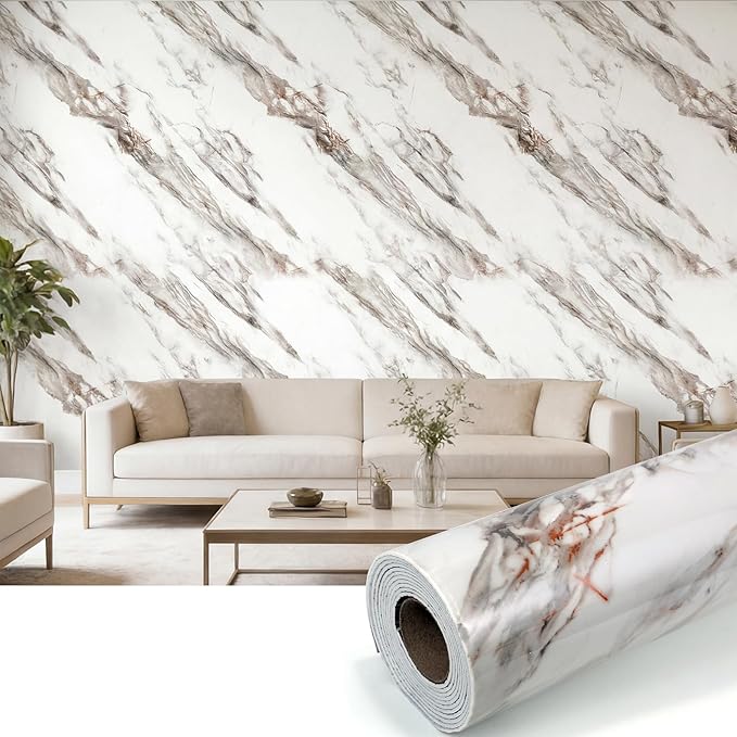 KASARO Peel and Stick Backsplash Wall Tile, 118 × 47 inch Self-Adhesive Thicker - Image 7