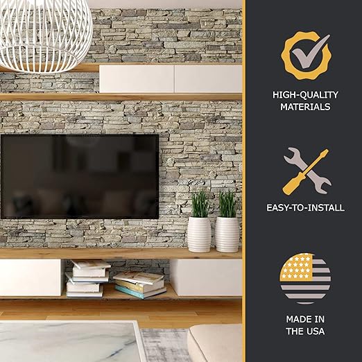 AZ Faux High-Density Polyurethane Faux Stone Wall Covering Panels - Image 5