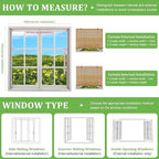 Bamboo Blinds 54x48 inch Bamboo Roman Shades - Image 6