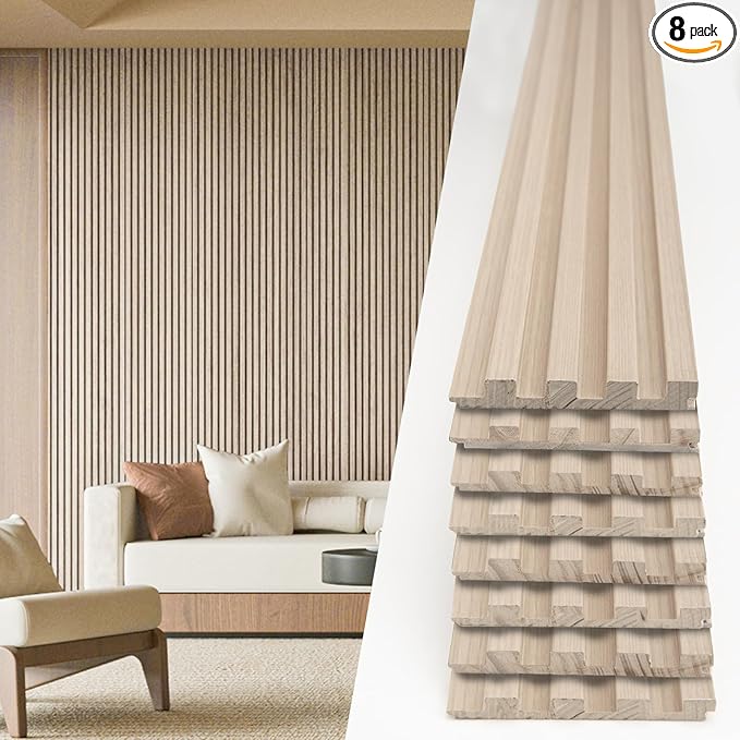 Art3d Slat Wood Wall Paneling by Art3d