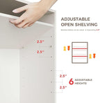 Furnaza Wall Cabinets for Laundry Room, Shaker Wall Mounted Kitchen Cabinets - Image 5