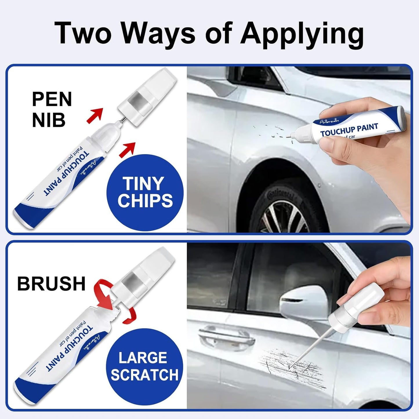 Hydro Blue(PBJ) Touch Up Paint for JEEP-Exact Match–Chips and Nicks Car Paint Scratch Repair Kit Automotive Paint Pen for Wrangler-JK/Commander/Compass/Grand-Cherokee/Liberty/Patriot/Renegade