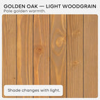 Homeforia 24 inch Golden Oak Floating Shelf, High End Solid Real Wood 24inch - Image 7