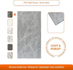 IZODEKOR 4 Pcs 24"x48" PVC Marble Wall Panels - Image 9