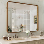 LOAAO 40X30 Inch Bathroom Mirror by LOAAO
