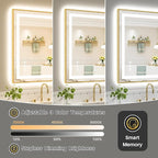 88x38 Inch LED Bathroom Mirror - Image 5