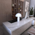Large White Marble Granite Wallpaper Peel Stick Thicken 48x354inch Waterproof - Image 6