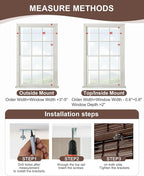 60''W X 72''H Cordless Bamboo Roman Shades - Image 4