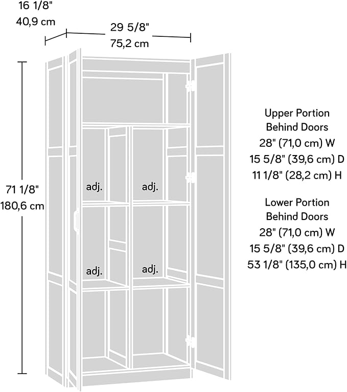 Sauder Select Storage Cabinet/ Pantry cabinets - Image 8