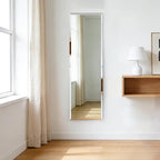 Frameless Mirror Full Length 64”x21”| Wall Mount Mirror Full Length Beveled - Image 5