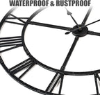 60 Inch Large Wall Clock for Living Room Decor – Easy-Assembly Silent - Image 3