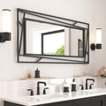 Rectangular Wall Mirror, Hang Horizontally or Vertically by NXHOME