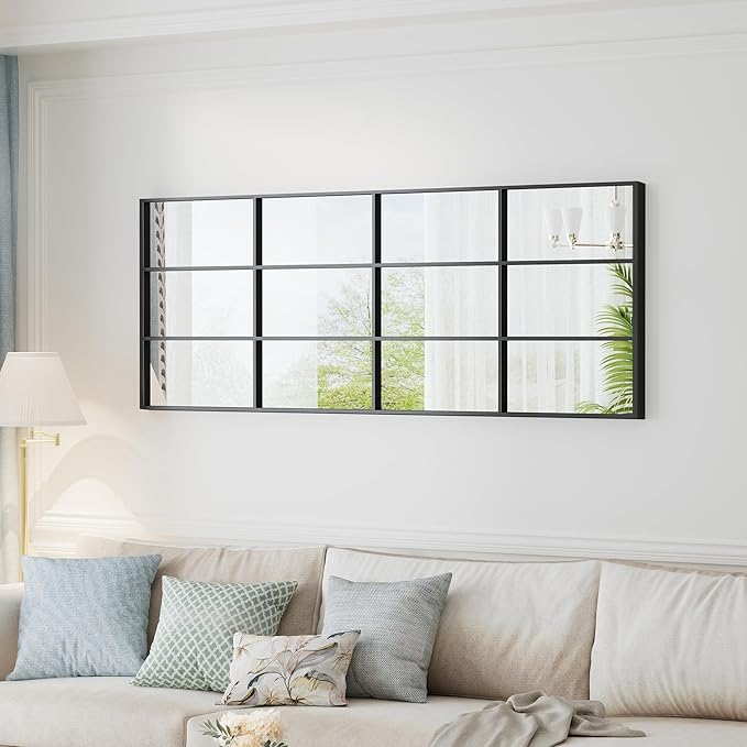 Mirror Full Length, Farmhouse Standing Mirrors Hanging or Leaning - Image 3