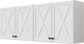 Furnaza Farmhouse Large Wall Cabinets by Furnaza