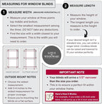 LOTUS & WINDOWARE Cordless Mini Blind, Window Blinds - Image 9