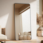 BEAUTYPEAK Black Full Length Mirror, Suitable - Image 9